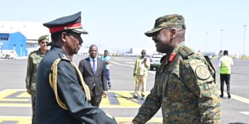 CDF Muhoozi Kainerugaba meets his Ethiopian counterpart, discuss Military Cooperation