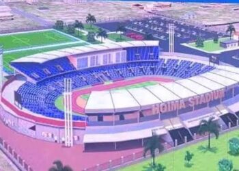 NCS Delighted with progress of Hoima City Stadium Construction Project