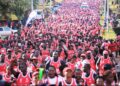 Thousands brave the Downpour to participate in Kabaka’s 70th Birthday Run