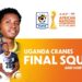 TotalEnergies CHAN 2024: Uganda Cranes Final Squad Named